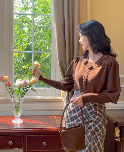 焦糖色最佳颜色搭配图