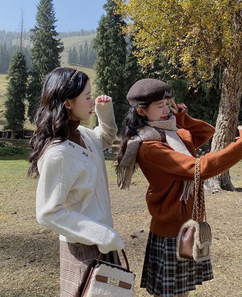 焦糖色最佳颜色搭配图