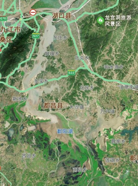 中国五大淡水湖大小排名