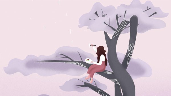 一个男人坚持天天联系你