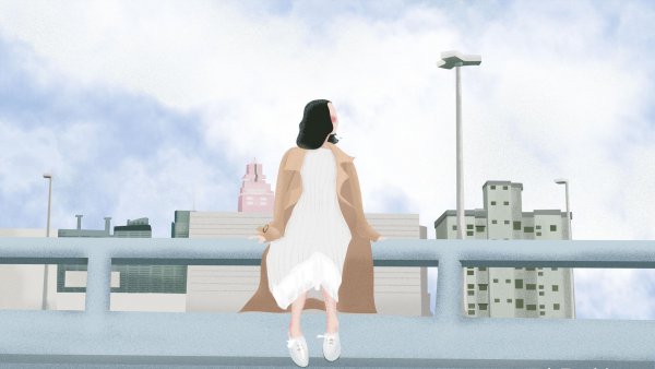 一个男人坚持天天联系你