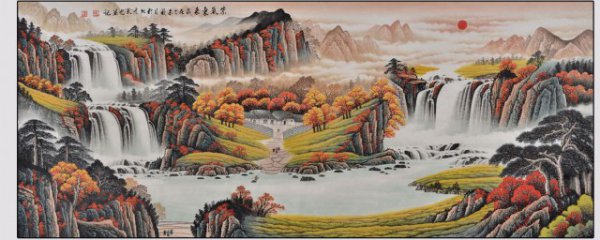 客厅适合摆放什么画