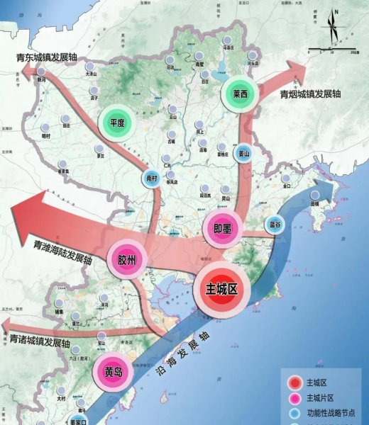 青岛市区是哪几个区地图