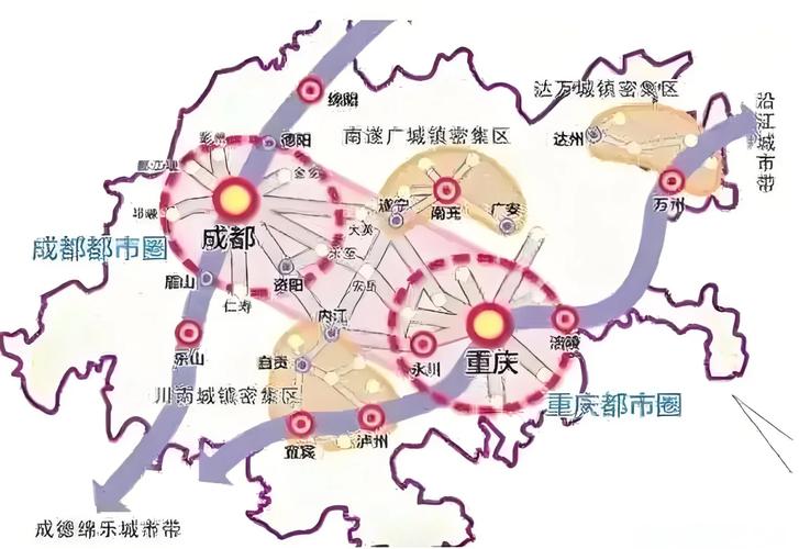 成都重庆属于四川省吗（重庆直辖成都省会，携手发展）