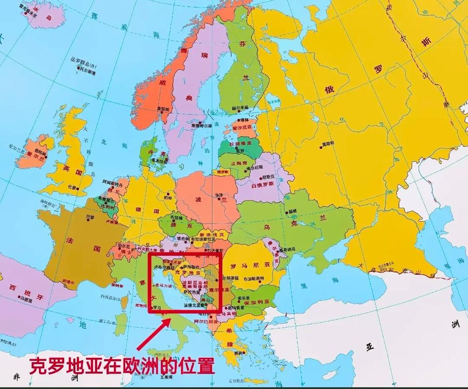 克罗地亚属于东欧还是西(海岸岛屿与内陆山谷交错的欧洲地图,东欧西欧边界模糊) 克罗地亚属于东欧还是西(海岸岛屿与内陆山谷交错的欧洲地图,东欧西欧边界模糊)