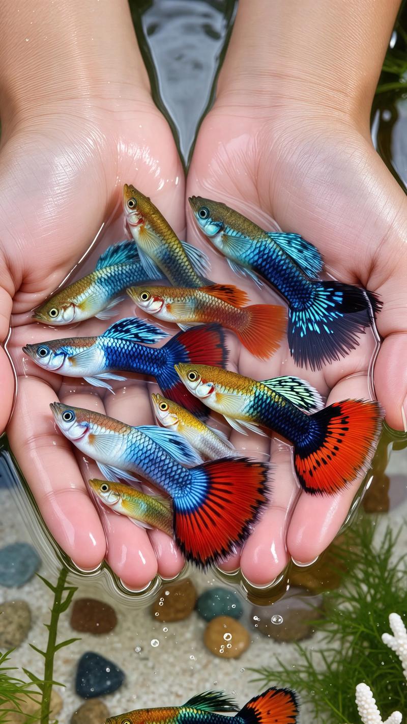 斑马鱼孔雀鱼可以一起养吗（斑马鱼与孔雀鱼混养要点40升以上水缸24-26°C分缸喂养）