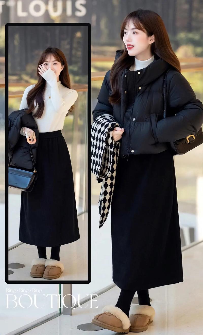 40岁小个子女士冬季穿搭图片(四十岁女性冬季穿搭质感舒适显气质的日常造型)