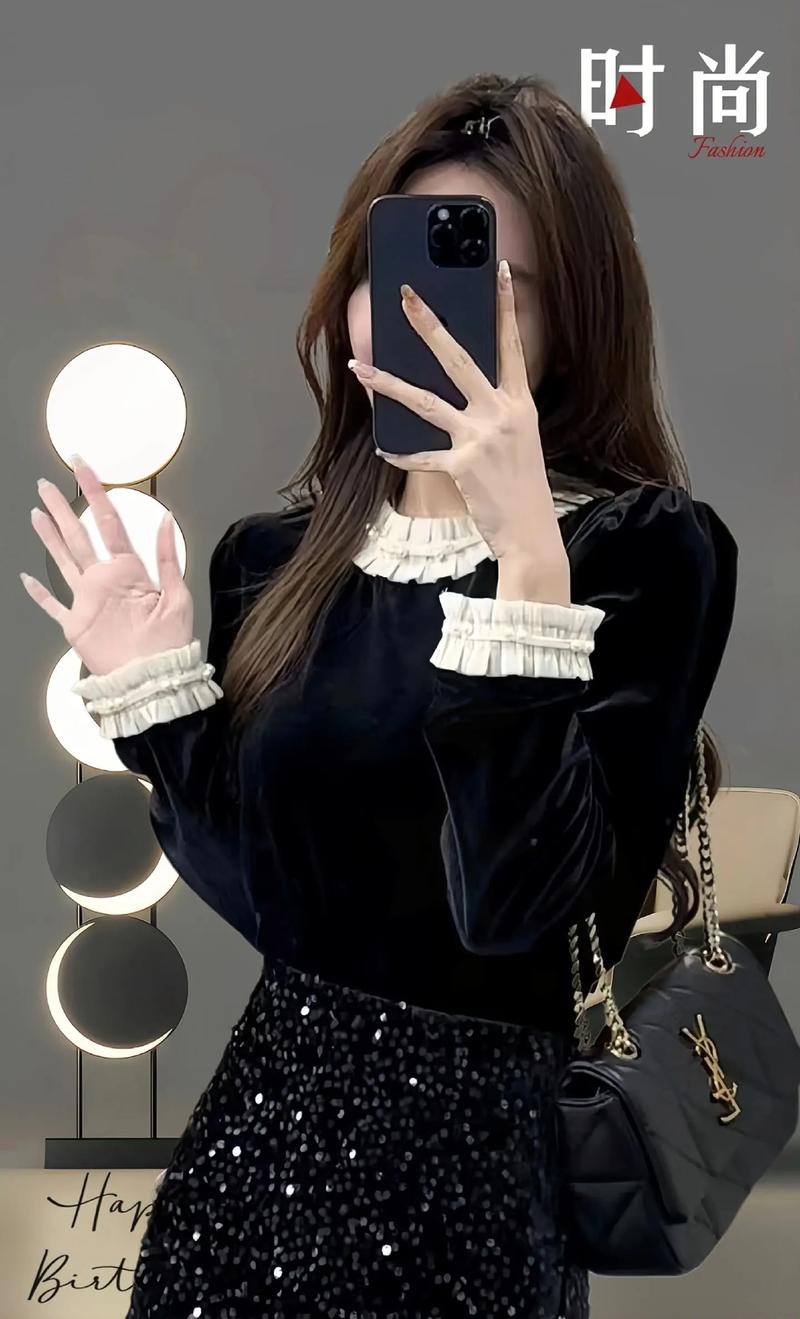 黑色上衣配裙子图片(黑色上衣与裙子穿搭指南 打造御姐风日常到晚宴) 黑色上衣配裙子图片(黑色上衣与裙子穿搭指南 打造御姐风日常到晚宴)