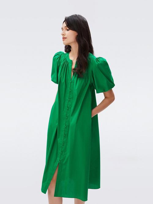 绿裙子配腰带图片(显瘦气质颜色与材质) 绿裙子配腰带图片(显瘦气质颜色与材质)