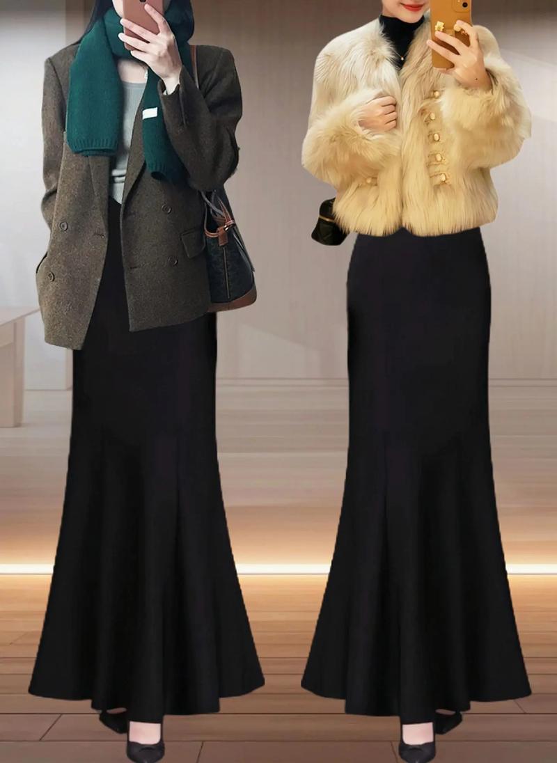 黑色包臀裙配什么衣服（黑色包臀裙穿搭要点性感与优雅的平衡，职场休闲两用）