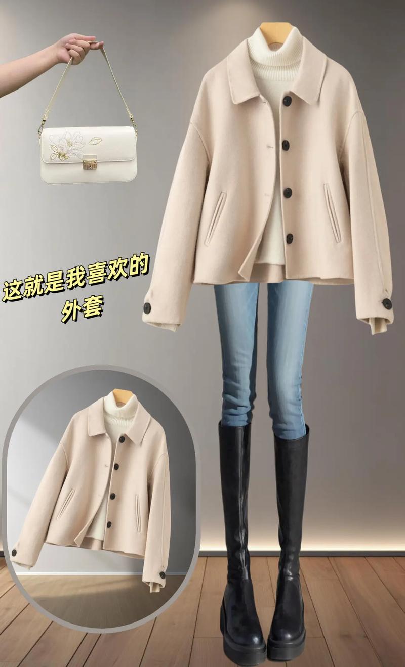 40岁女人适合穿娃娃领大衣吗（圆润娃娃领大衣，温暖干练气质轻松驾驭）