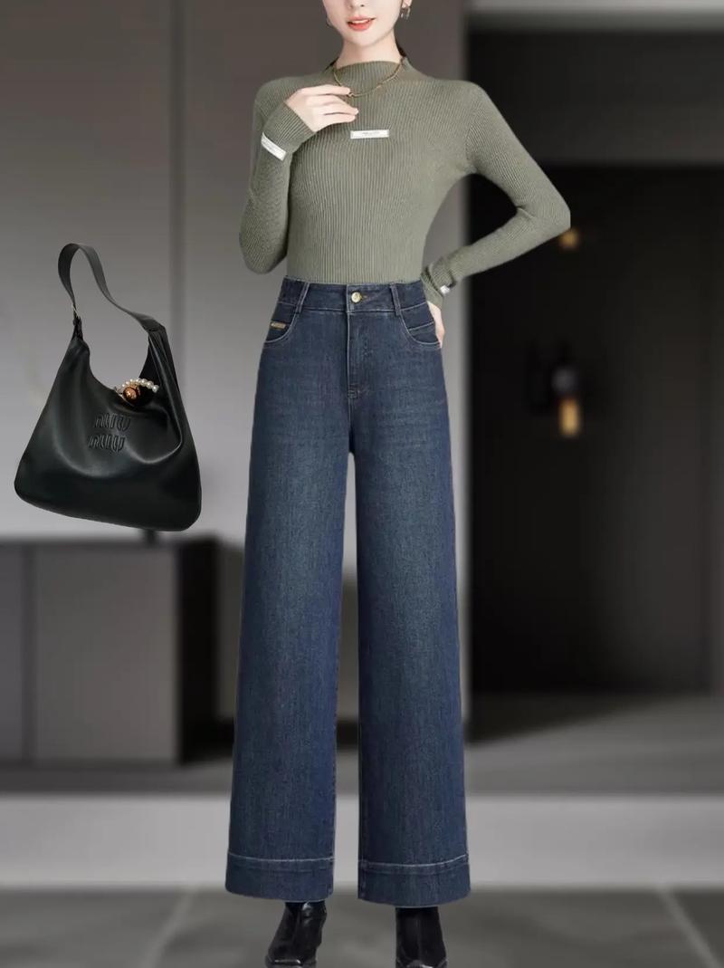 50岁女性适合穿牛仔裤吗（烟管阔腿直筒三大版型）