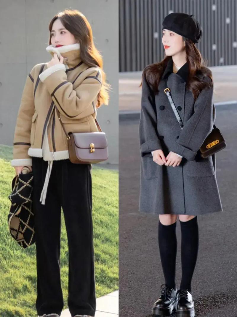 150小个子秋冬穿搭图片（150厘米博主用长款单品塑造高挑层次感）