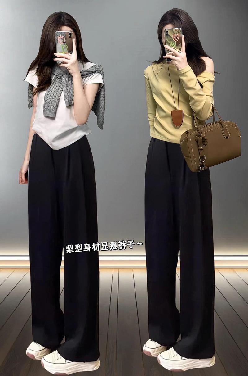 女士黑色西裤最佳搭配衣服（剪裁与面料决定身形气场）
