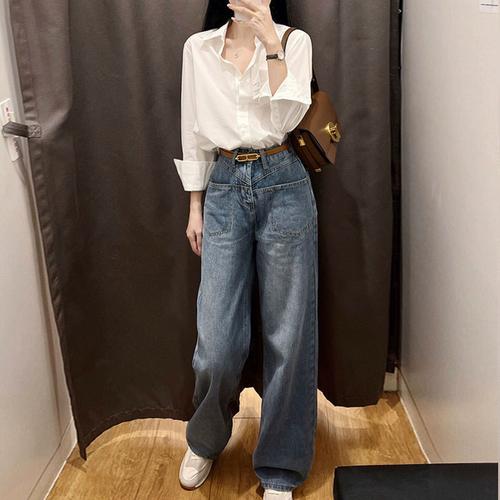 1米5小个子阔腿裤搭配图片(小个子冬季阔腿裤显高穿搭要点) 1米5小个子阔腿裤搭配图片(小个子冬季阔腿裤显高穿搭要点)