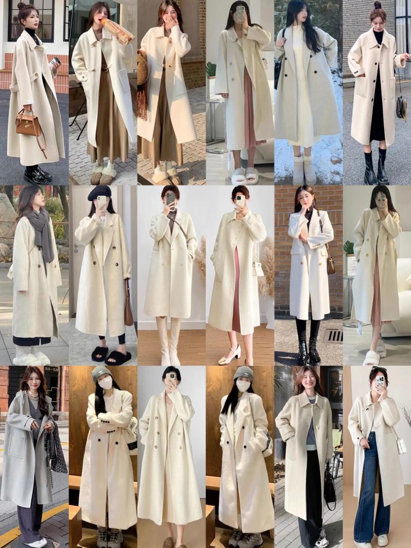 大衣里面应该怎么搭配(冬日大衣搭配层次材质颜色打造优雅休闲风)