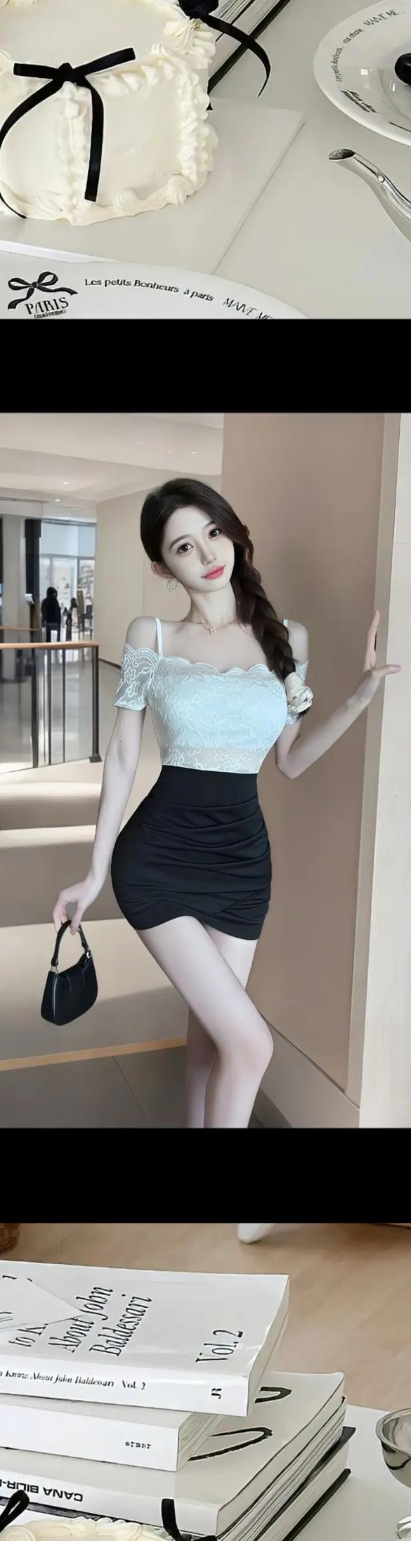 蕾丝包臀半身裙如何搭配（日夜场景都能自信优雅）