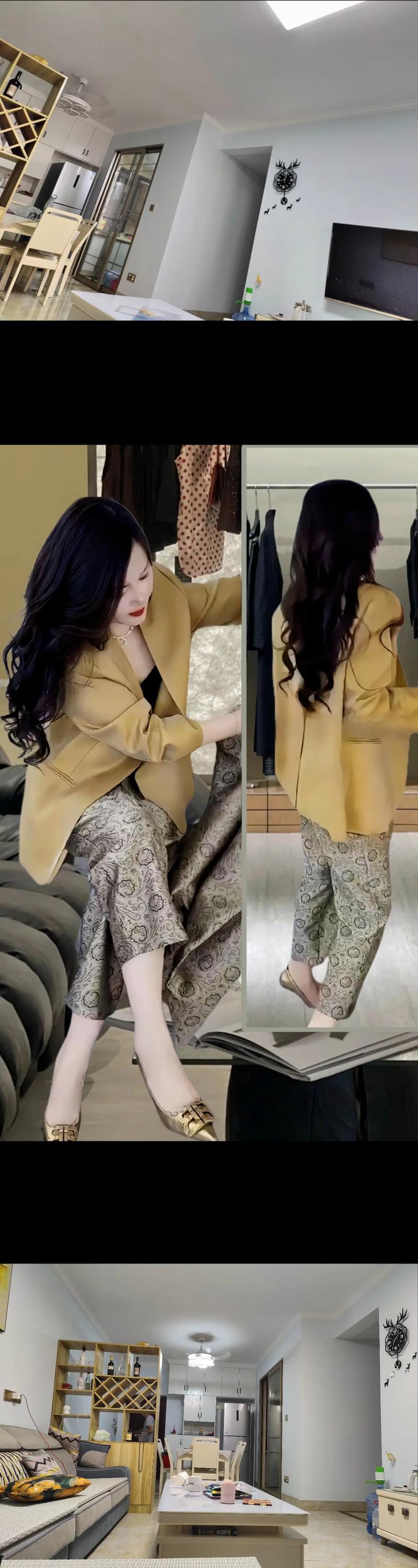 女士黄西装配什么颜色裤子（亮黄西装搭配全解下装色系质地与肤色要点）