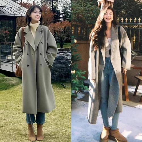 日系穿搭秋冬女40岁（以衬衫针织长裙阔腿裤打造克制质感）