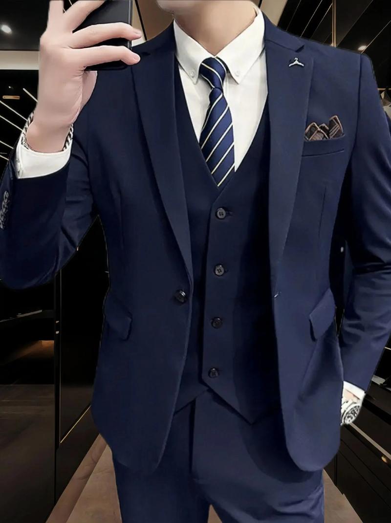 藏青色西服配什么颜色领带(藏青西装搭配白衬衫与领带的正式日常穿搭要点) 藏青色西服配什么颜色领带(藏青西装搭配白衬衫与领带的正式日常穿搭要点)