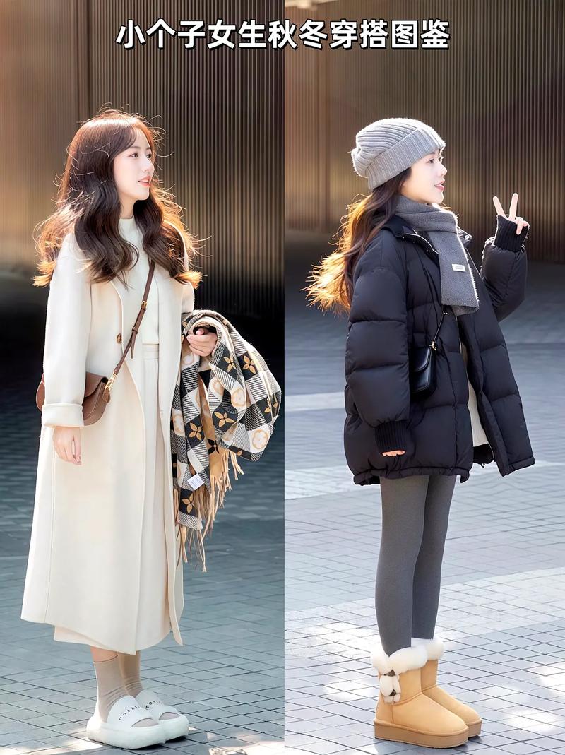 小个子女生秋冬穿搭显高（上短下长靠这几件单品）