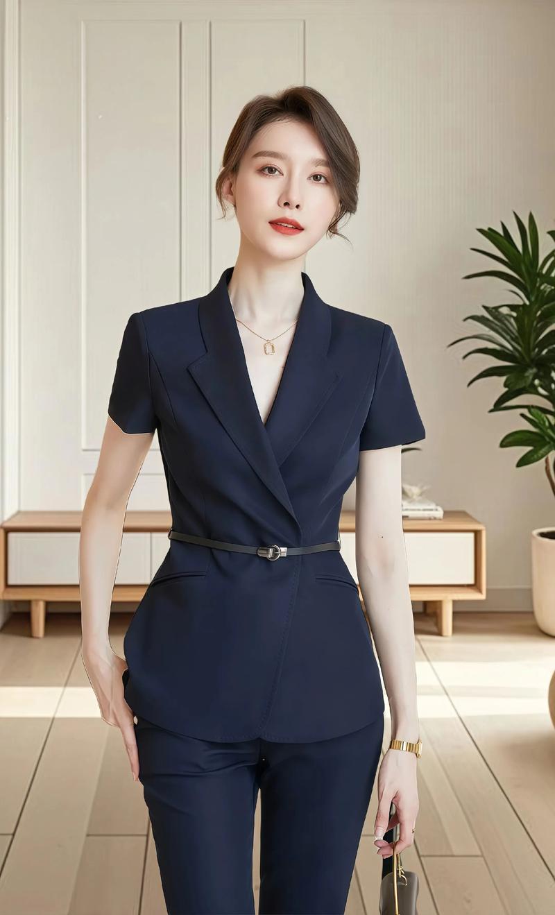 藏青色西服裤子搭配（藏青色西裤穿搭正式休闲两用搭配要点）