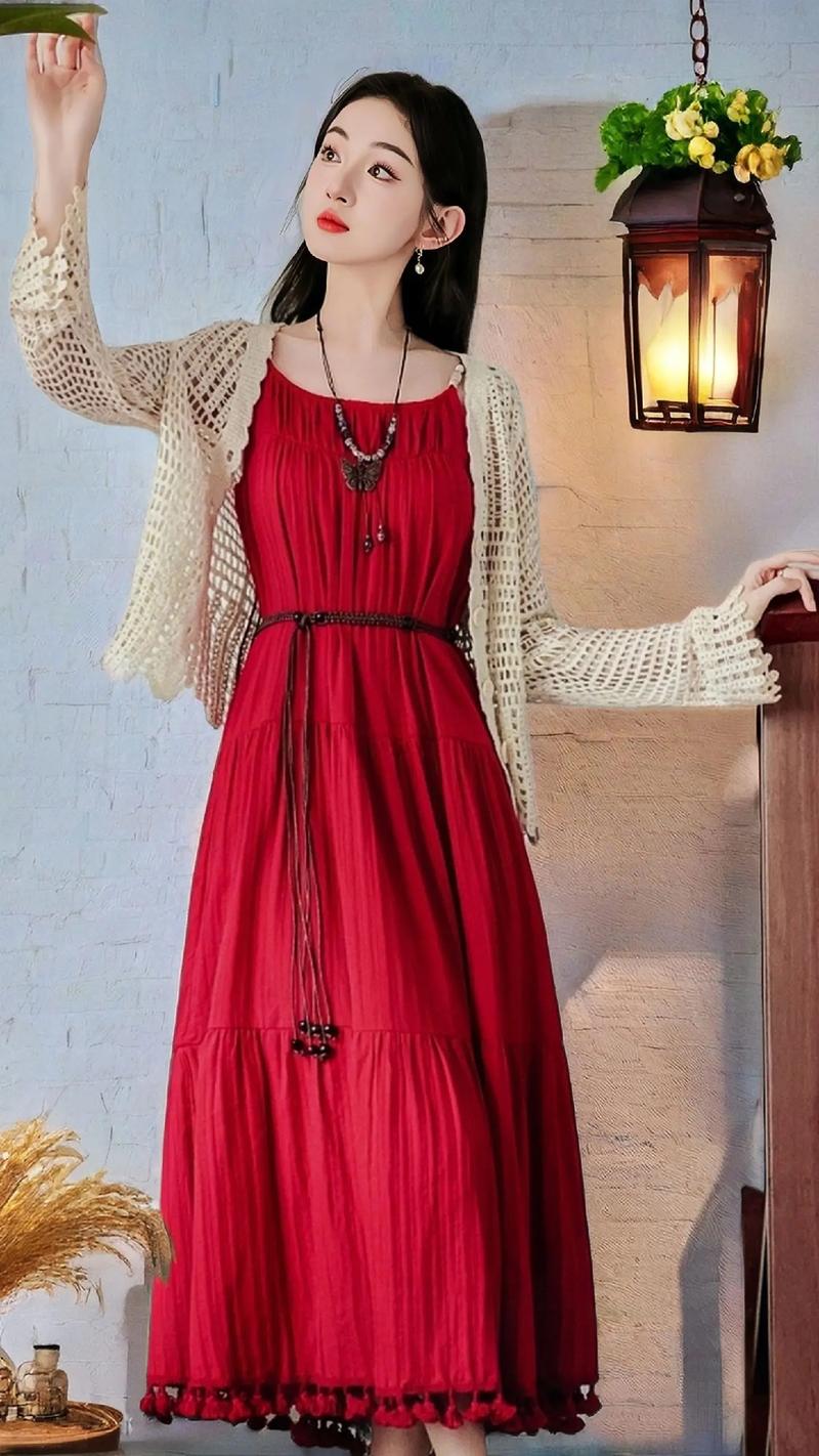 大红色裙子配什么腰带（颜色材质与场合指南）