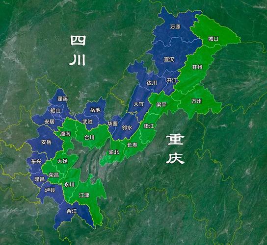 重庆是属于四川省吗（重庆不是四川省下辖，是直辖市，聚焦川渝区域协同）