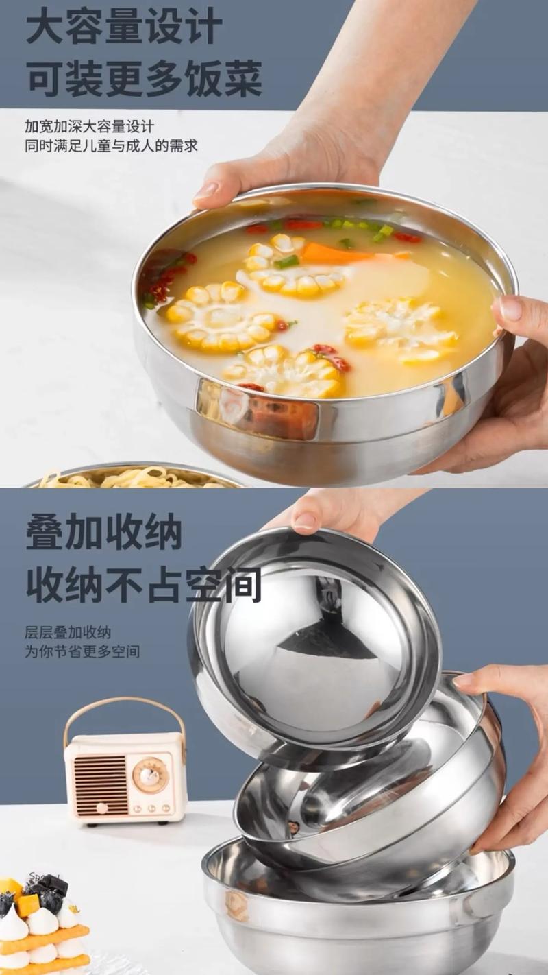 不锈钢碗可以放微波炉加热吗（不锈钢碗不能放微波炉，用耐热容器并分段加热）