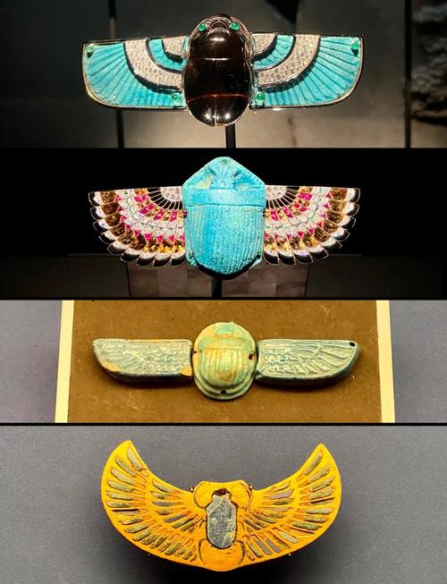 圣甲虫在古埃及真的存在吗圣甲虫到底是什么样的虫子（新生护符与珠宝的象征）