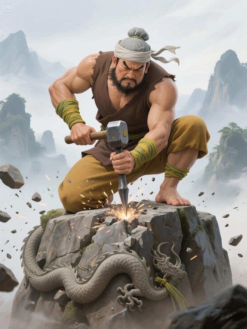 金大坚简介：《水浒传》中的人物（梁山技艺到御宝监的抉择与传承）