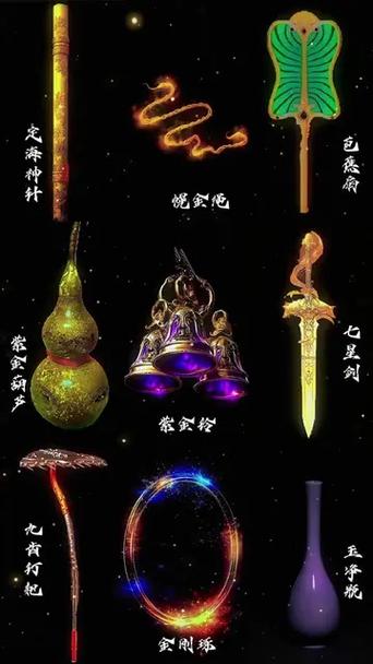 《西游记》中太上老君炼制的法宝有哪些（太上老君炼宝西游宝物来历与工艺）