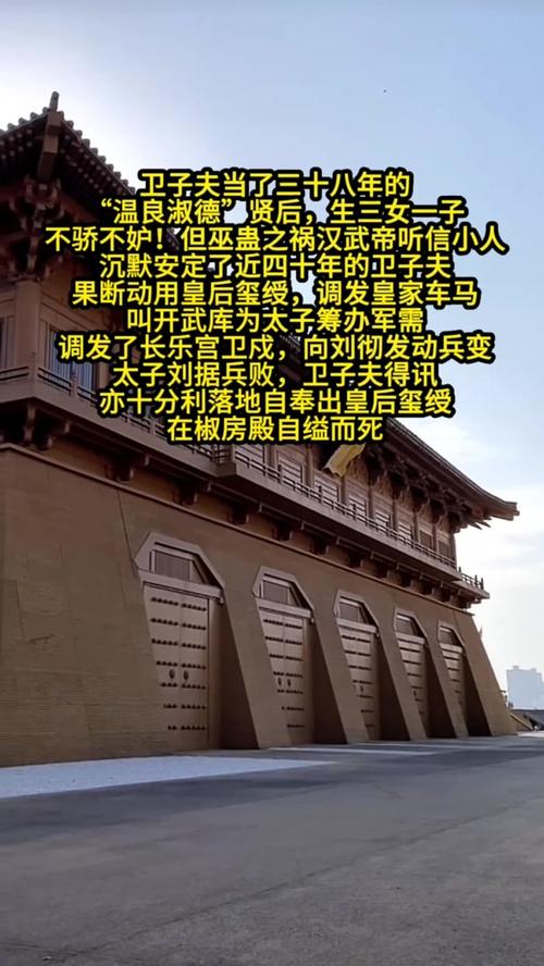 卫子夫简介历史背景（平民出身闯汉武帝，成后妃与宫廷权力格局）