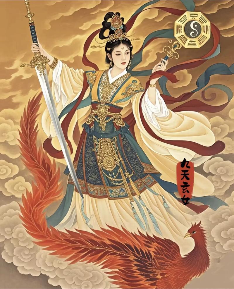 九天玄女是谁(道教高仙,兵法符箓之祖) 九天玄女是谁(道教高仙,兵法符箓之祖)
