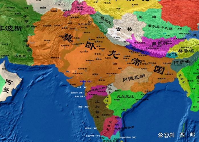 莫卧儿帝国简介（从巴布尔到1857年）